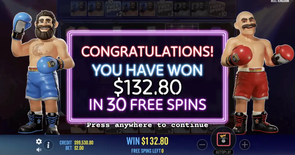 Big Bass Boxing Bonus Round