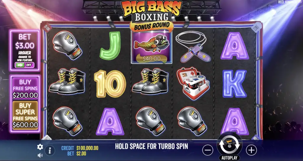 Big Bass Boxing Bonus Round Demo